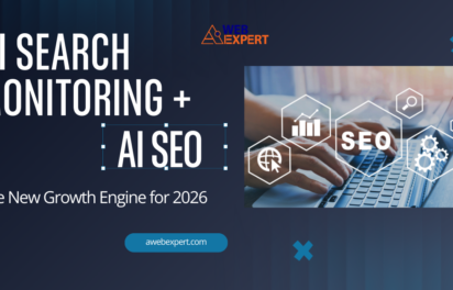 Blue and Purple Modern AI Growth Facebook Ad