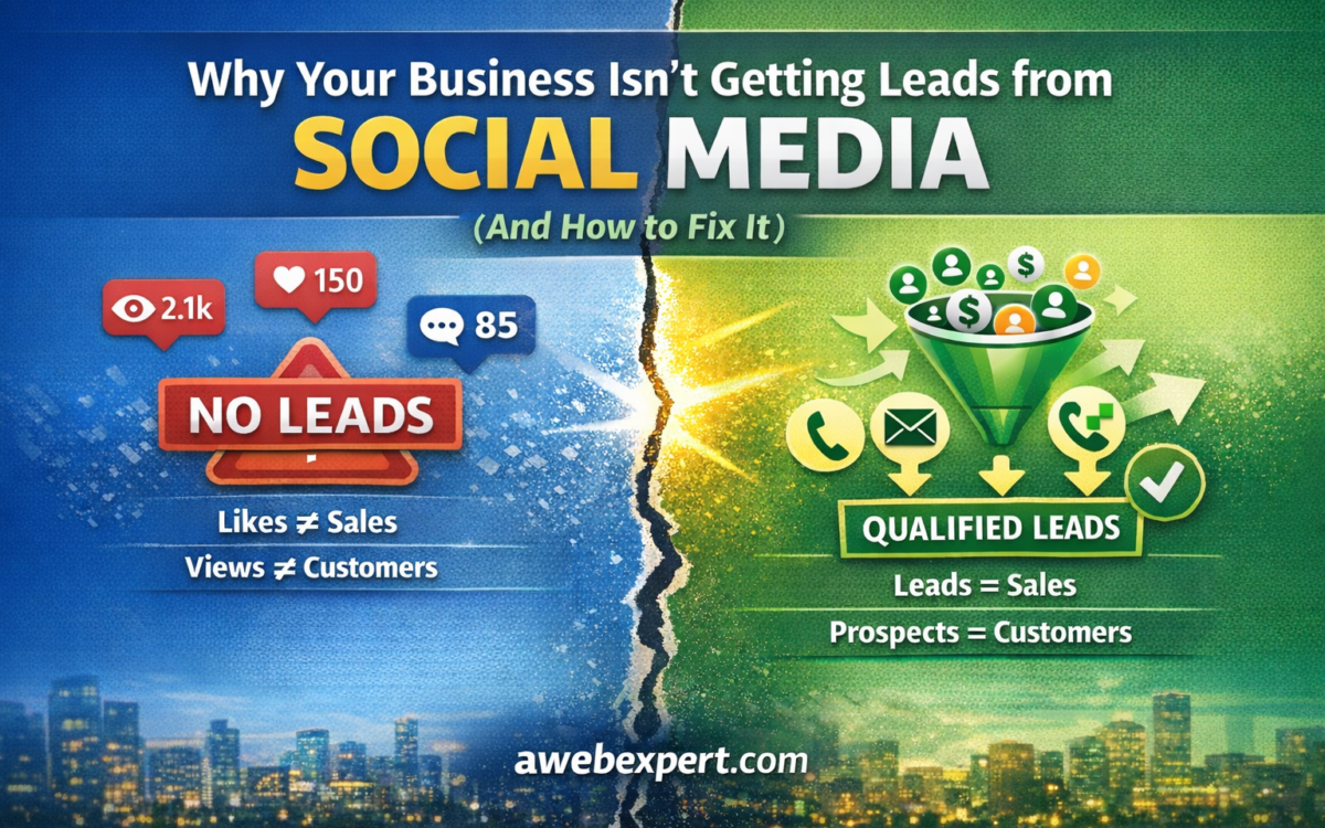 Why Your Business Isn’t Getting Leads from Social Media